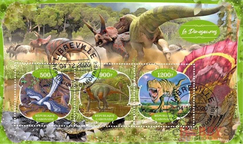 Dinosaury - Gabon 2020