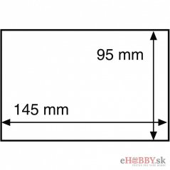 Ochranná fólia na pohľadnicu 145x95 mm
