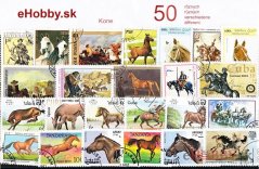 Balíček poštových známok 50ks - KONE