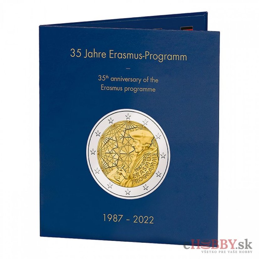 Album na 2 euromince Presso "ERASMUS"