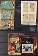 Tematický album známok - Umenie