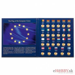 Album na 2 euromince Presso "30 rokov EU vlajky"
