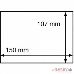 Ochranná fólia na pohľadnicu 150x107 mm