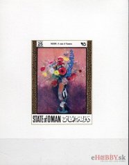 Odilon Redon - váza s kvetmi - Omán
