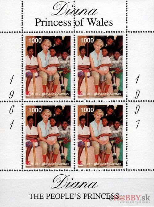 Diana princezná z Walesu - Batum 1997