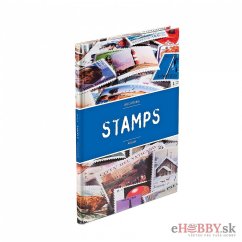 Album na poštové známky s potlačou STAMPS 16 listov