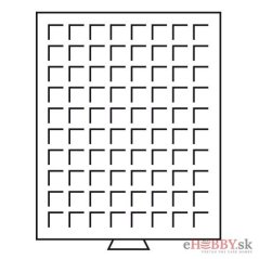 Mincový box MB s 80 štvorcovými otvormi 24 x 24 mm
