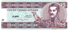 25 Gulden de Curacaosche BANK