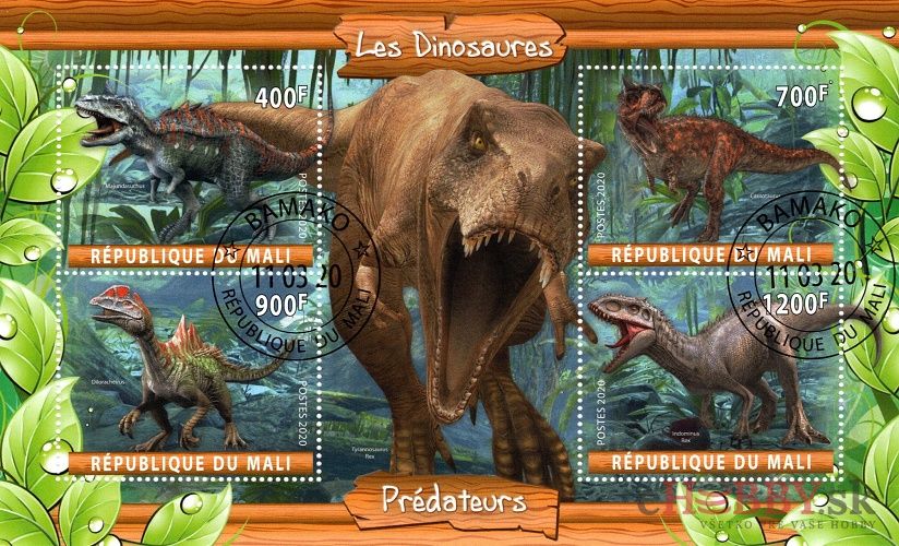 Dravé dinosaury - Mali 2020