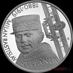 10 Euro/2019 - Milan Rastislav Štefánik - PROOF