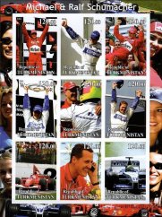 Michael a Ralf Schumacher - Turkmenistan