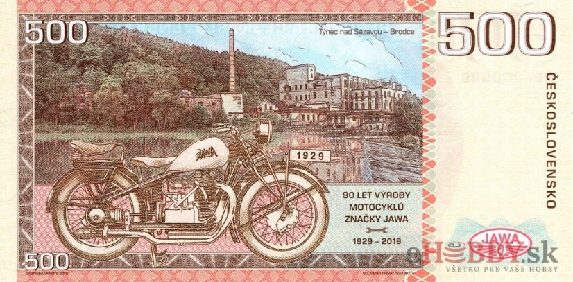 500 Korún 2019 Jawa 500 OHV Rumpál - ANULÁT