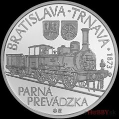 10 Euro/2023 - Spustenie parnej prevádzky na trati Bratislava - Trnava - PROOF