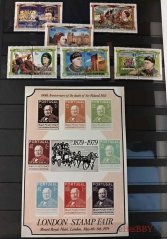 Tematický album známok - Osobnosti (2)