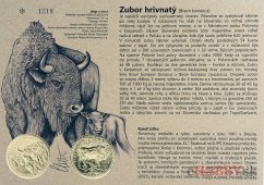 Autorská karta 5€ 2024 - Zubor hrivnatý