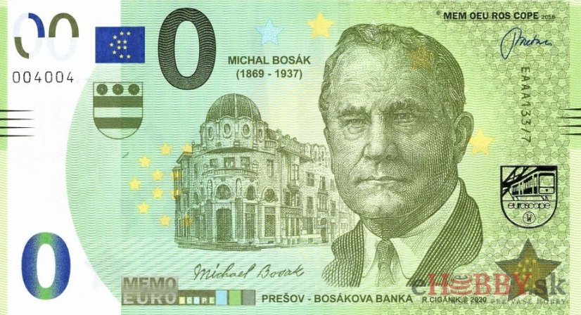 Prešov - Bosákova banka