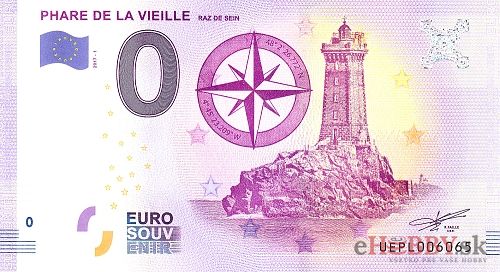 0 Euro Souvenir PHARE DE LA VIELLE