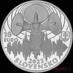 10 Euro/2023 - Československý rozhlas - PROOF