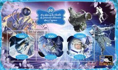 55 rokov od prvého výstupu človeka do vesmíru - Gabon 2020
