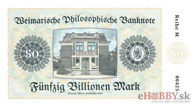 50 Billionen Mark 2019 Friedrich Nietzsche