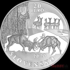 20 Euro/2020 - Chránená krajinná oblasť Poľana - PROOF