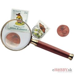Lupa s rukoväťou ROSEWOOD 3x zväčšenie