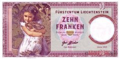 10 Franken 2019 Liechtenstein