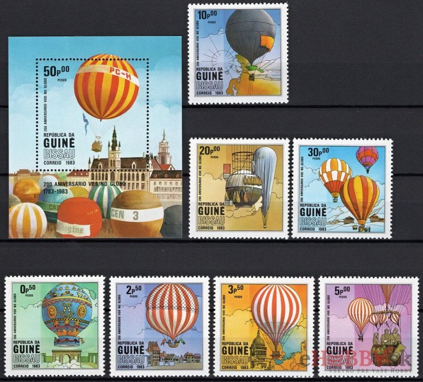 Balóny Guinea Bissau 1983
