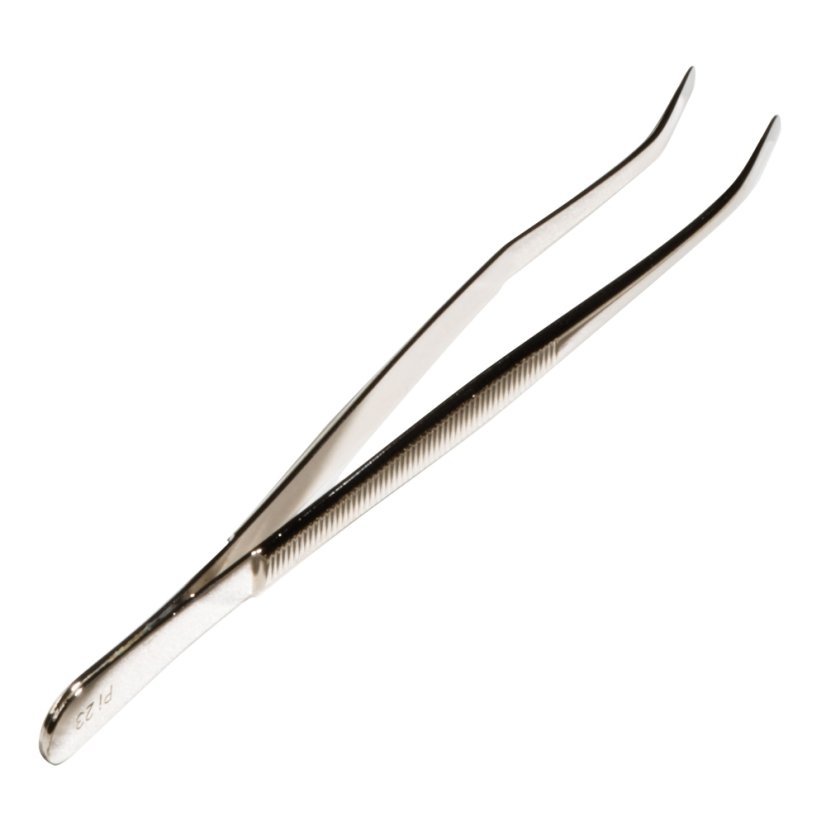 Filatelistická pinzeta zahnutá