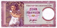 10 Franken 2019 Liechtenstein