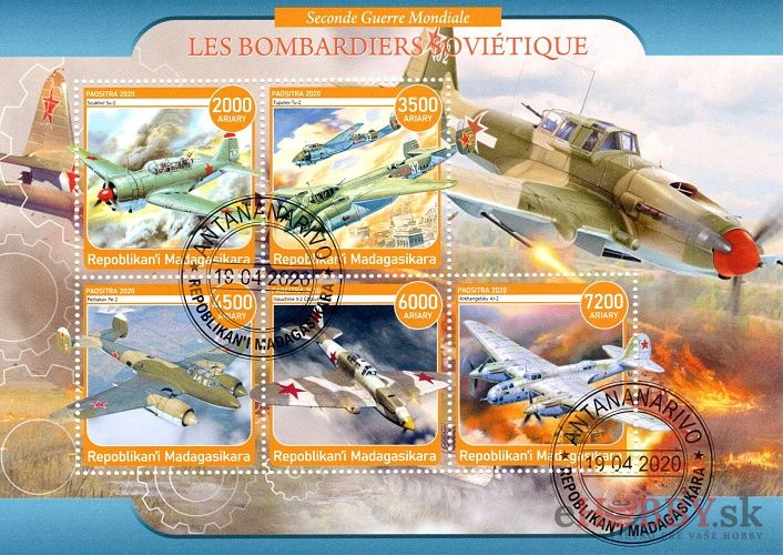 Druhá svetová vojna - Sovietske bombardéry - Madagaskar 2020