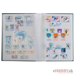 Album na poštové známky BASIC S32 - biele listy
