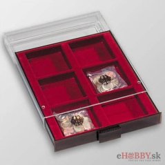 Mincový box MB XL s 6 štvorcovými otvormi 86 x 86 mm
