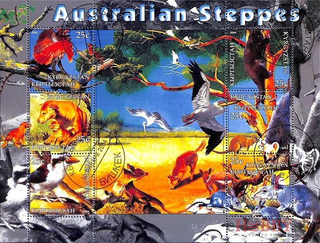 Austrálska step - Kirgizsko 2004