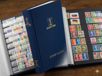 Album - zásobník na známky
