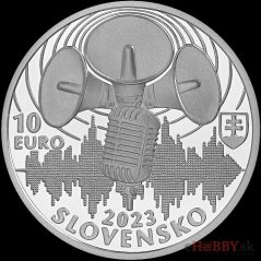 10 Euro/2023 - Československý rozhlas - PROOF