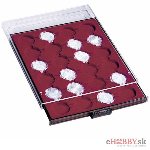 Mincový box MB na mince v kapsliach 35 x 26 mm