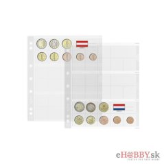 Listy na Euro-mince NUMIS NH24