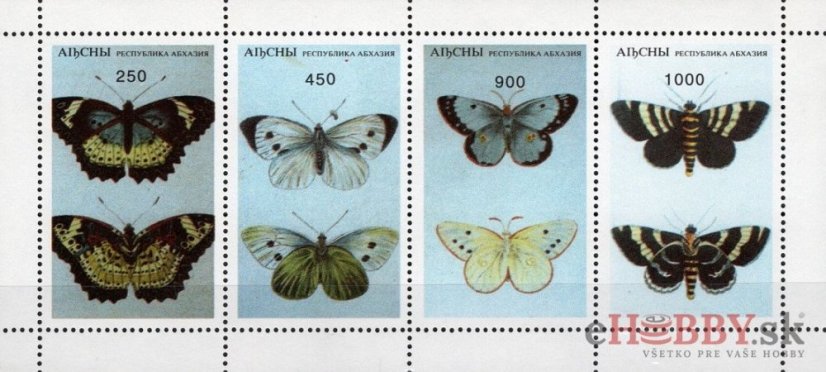 Motýle - Abcházia 1996