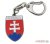 Kľúčový prívesok farebný "Slovenský znak"
