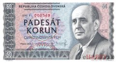 50 Korun 2019 Ján Masaryk